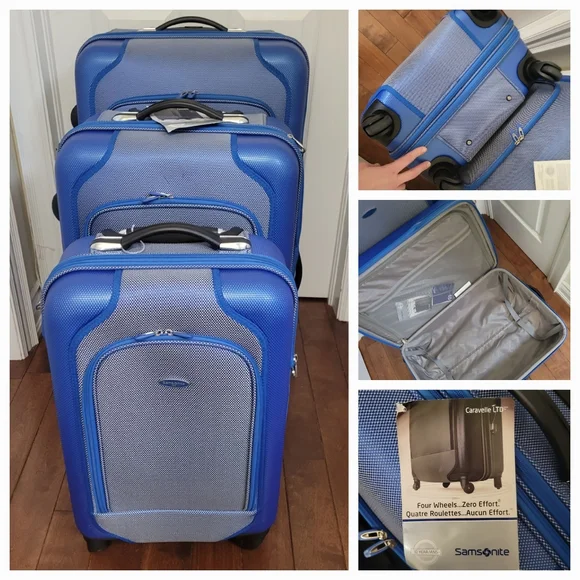 NEW 1pc CARRYON Samsonite Caravelle Flexible Rolling Suitcase Luggage Bag